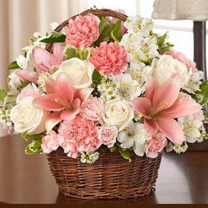 Florham Park Florist | Pink Basket