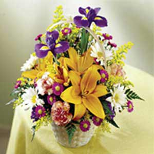 Florham Park Florist | Iris Basket