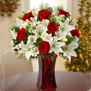 Florham Park Florist | Christmas Vase