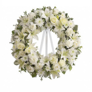 Florham Park Florist | White Wreath