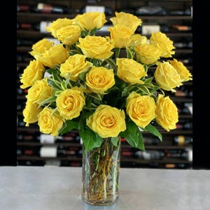 Florham Park Florist | 24 Yellow Roses